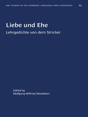 cover image of Liebe und Ehe